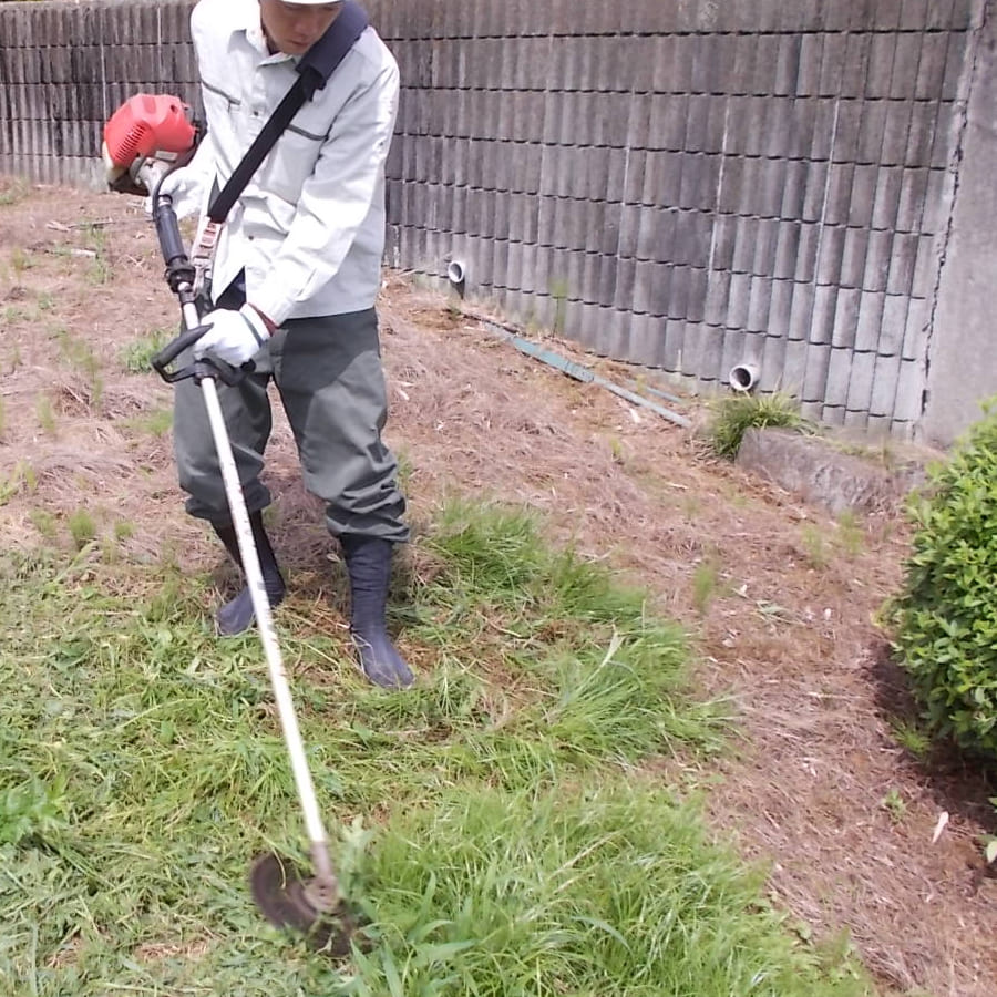埼玉県北本市の耕耘作業